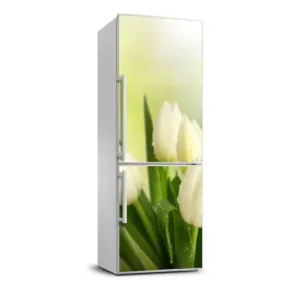 okleina-naklejka-tapeta-lodowke-tulipany-70x190