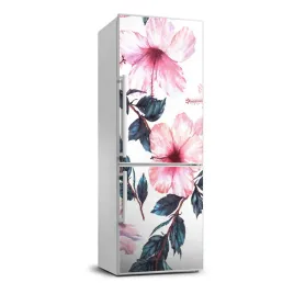 okleina-fototapety-lodowke-hibiskus-70x190