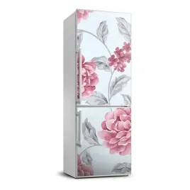 okleina-fototapety-lodowke-piwonie-70x190