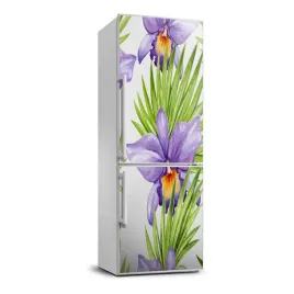 okleina-okleina-lodowke-orchidea-i-palmy-70x190