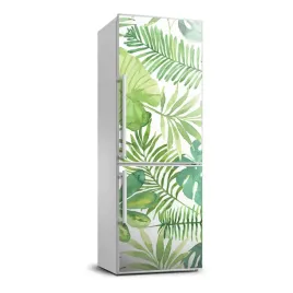okleina-okleina-lodowke-tropikalne-liscie-70x190