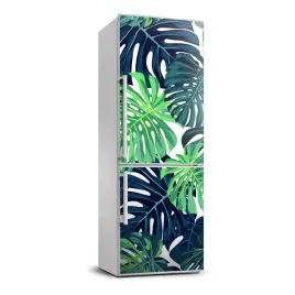 okleina-okleina-lodowke-tropikalne-liscie-70x190