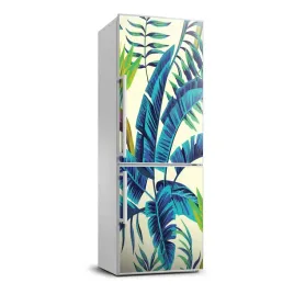 okleina-okleina-lodowke-tropikalne-liscie-70x190