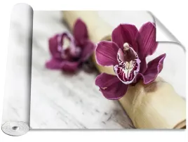 fototapeta-samoprzylepna-orchidei-drewno-416x254