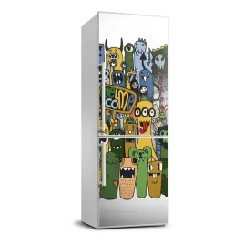 tapeta-na-lodowke-do-kuchni-szalone-potwory-70x190