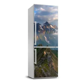 naklejka-fototapeta-na-lodowke-gorskie-szczyty
