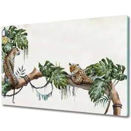 oslona-indukcji-ze-szkla-gepardy-na-galezi-80x52cm