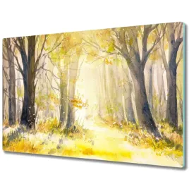 duza-deska-kuchenna-ze-szkla-jesienny-las-80x52-cm