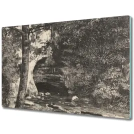 duza-szklana-deska-do-krojenia-mroczny-las-80x52cm