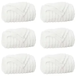 koce-narzutowe-6-szt-bialy-200-x-150-cm-polar