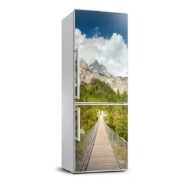 naklejka-lodowke-samoprzylepna-most-wiszacy-70x190