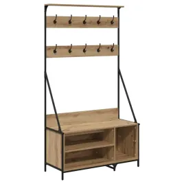 wieszak-na-ubrania-z-polka-dab-rzemieslniczy-100-x-41-x-184-cm