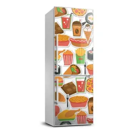 foto-naklejka-na-lodowke-jedzenie-fast-food