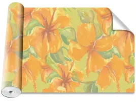 fototapeta-samoprzylepna-zolty-hibiskus-416x254