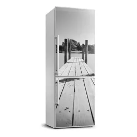 fototapeta-samoprzylepna-na-lodowke-drewniane-molo