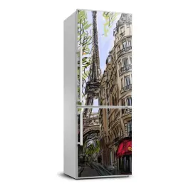 fototapeta-samoprzylepna-na-lodowke-wieza-eiffla