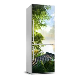 naklejka-fototapeta-na-lodowke-drewniane-molo