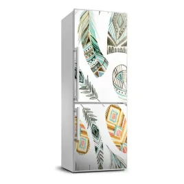 naklejka-fototapeta-na-lodowke-etniczne-piora