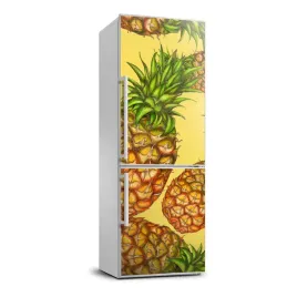 naklejka-lodowke-do-domu-ananasy-70x190