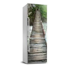 naklejka-fototapeta-na-lodowke-most-wiszacy-70x190