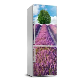 naklejka-fototapeta-na-lodowke-pole-lawendy-70x190