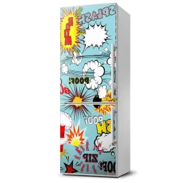 fototapeta-magnetyczna-na-lodowke-komiks-60x180