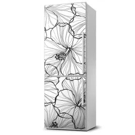 magnes-fototapety-na-lodowke-hibiskus-60x180