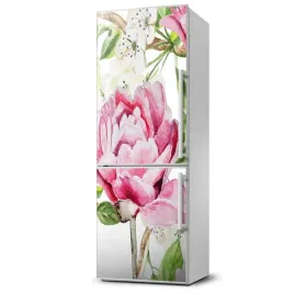 magnes-fototapety-na-lodowke-piwonia-60x180