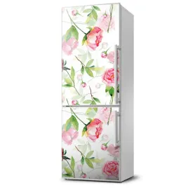 foto-magnes-na-lodowke-roze-i-piwonie-60x180