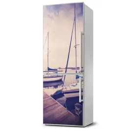 fototapeta-magnetyczna-na-lodowke-jachty-60x180