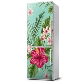 foto-magnes-na-lodowke-hawajskie-kwiaty-60x180
