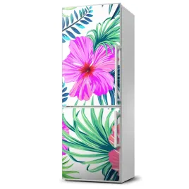 foto-magnes-na-lodowke-hawajskie-kwiaty-60x180