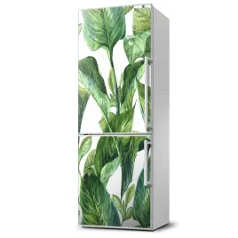 foto-magnes-na-lodowke-tropikalne-liscie-60x180