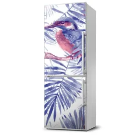 magnes-na-lodowke-liscie-palmy-i-ptak-60x180