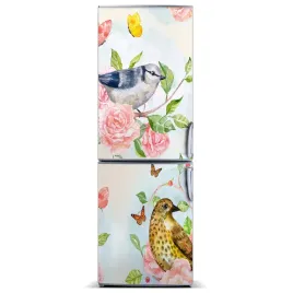 mata-magnetyczna-na-lodowke-ptaki-motyle-roze-xl