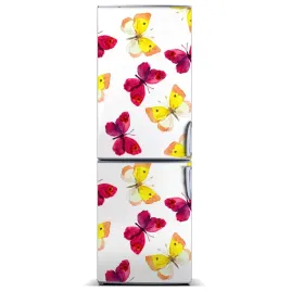 naklejka-magnes-na-lodowke-kolorowe-motyle-60x180