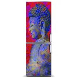 naklejka-magnes-na-lodowke-abstrakcja-budda-60x180