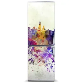 naklejka-magnes-na-lodowke-kolorowe-chicago-60x180