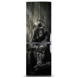 naklejka-magnetyczna-lodowke-sciane-goryl-60x180