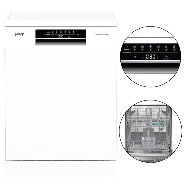 Zmywarka wolnostojąca GORENJE GS642E90W 60 cm biała wyświetlacz