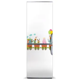 naklejka-magnes-na-lodowke-wesoly-pociag-60x180