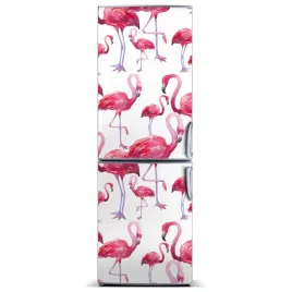 naklejka-magnes-na-lodowke-flamingi-60x180