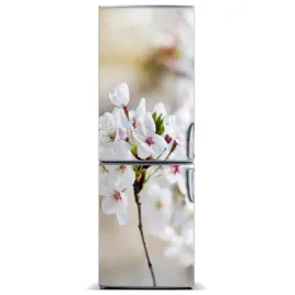 naklejka-magnetyczna-lodowke-kwiaty-wisni-60x180
