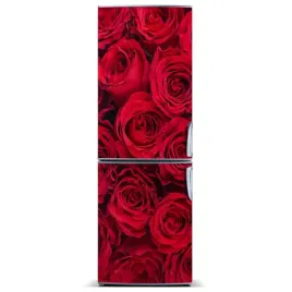 naklejka-magnes-na-lodowke-czerwone-roza-60x180