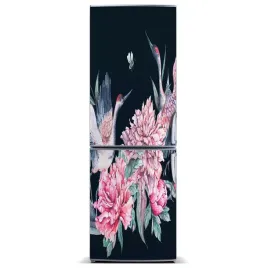 magnes-magnes-fototapeta-na-lodowke-zurawie-60x180