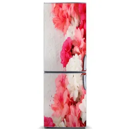 naklejka-magnes-magnes-kwiaty-na-drewnie-60x180