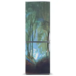 naklejka-magnes-na-lodowke-mistyczny-las-60x180