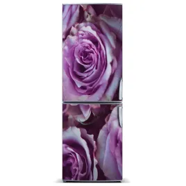 naklejka-magnes-na-lodowke-fioletowe-roze-60x180