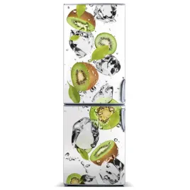naklejka-na-lodowke-magnetyczna-kiwi-i-woda-60x180
