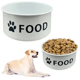 miska-dla-psa-biala-z-napisem-food-14-cm-stal-nierdzewna-na-wode-karme